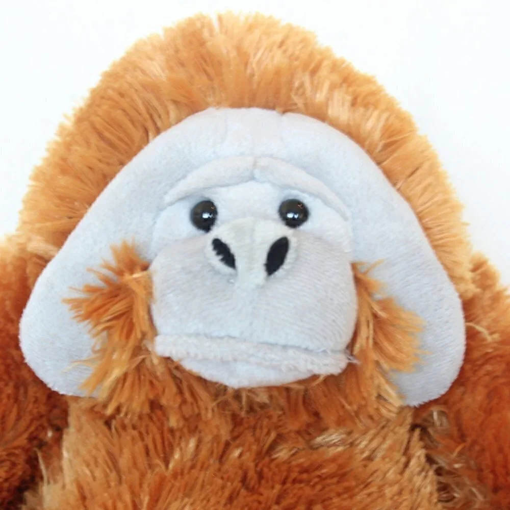 Aurora Destination Wild Republic Orangutan Stuffed toy Animal Plush Seated monke